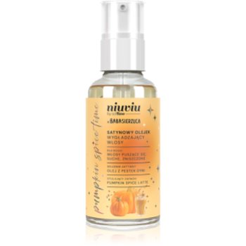 so!flow Pumpkin Time Hair Smoothing Oil ulei de par regenerator - imagine 2